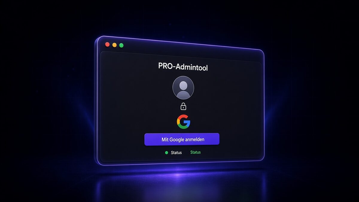 Google-Login für den CMS-Admin